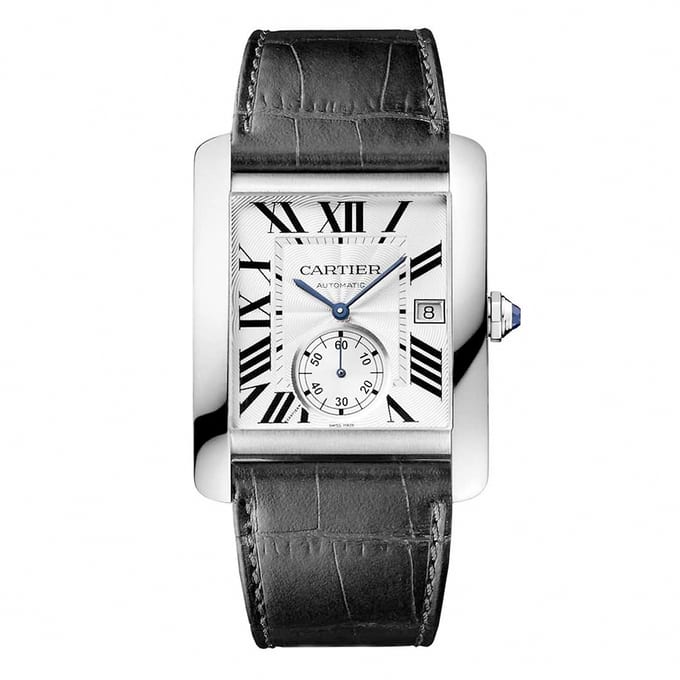 Cartier Tank mit rechteckigem Gehäuse